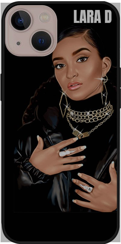 LARA D Soft Silicone Phone Case