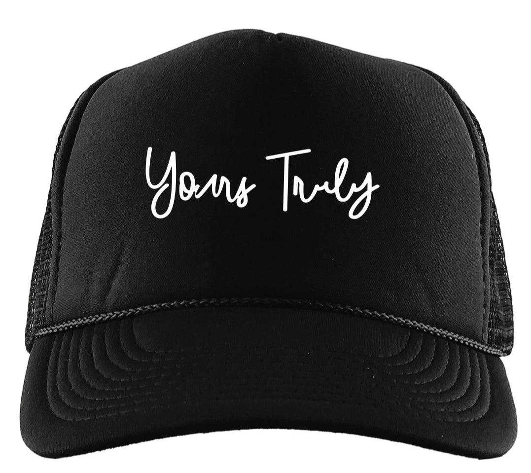 Yours Truly Trucker Hats