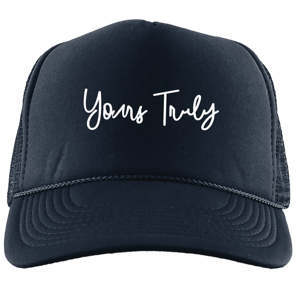 Yours Truly Trucker Hats